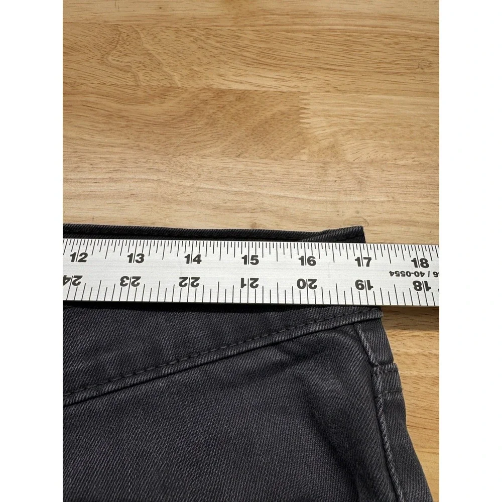 Levis 511 Tapered Slim Fit Men's Denim Jeans Size 34x31 (actual)‎ Charcoal Black